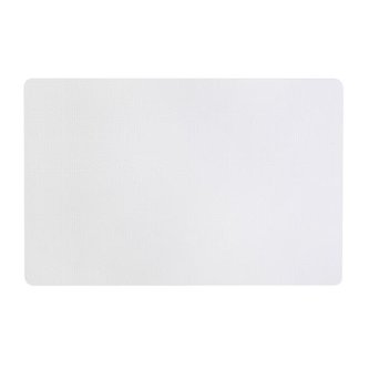 PROSTÍRÁNÍ PŘÍRODNÍ 43,5X28,5CM, BÍLÉ, PLAST