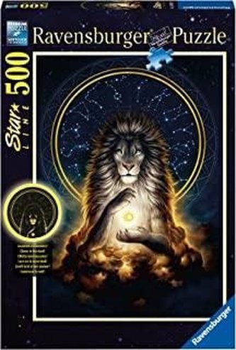 Ravensburger Puzzle Starline Puzzle Svítící lev 500 dílků