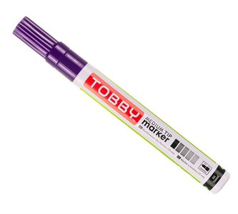 Mareker olejowy olejny fioletowy Mareker olejowy olejny fioletowy