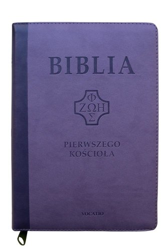 Biblia pierwszego Kościoła fiolet. z paginatorami