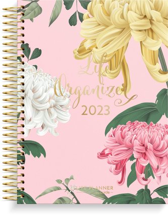 Burde Kalender 2023 Life Organizer Rosa