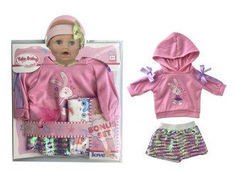 Šaty na panenku 40-43cm