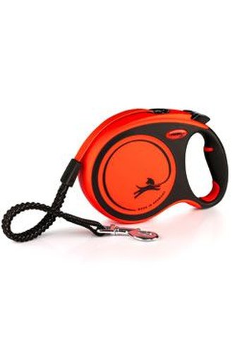 Vodítko FLEXI Xtreme L pásek 8m/55kg oranžová Vodítko FLEXI Xtreme L pásek 8m/55kg oranžová
