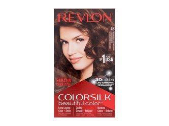 Revlon Colorsilk Barva na vlasy Beautiful Color 59,1 ml 46 Medium Golden Chestnut Brown pro ženy