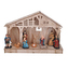 Dekorace vánoční SOLIGHT 1V259 dřevěný betlém