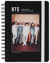 Plánovací týdenní školní diář A5 2022/2023 BTS se samolepkami, záložkami a obálkou (14,8 x 21 cm)