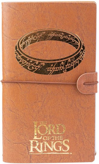 Pracovní poznámkový blok The Lord of the Rings|Pán prstenů: Prsten (19,5 x 12 cm)