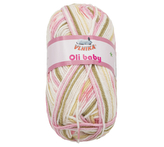 Příze OLI BABY - růžová, béžová - 100g / 210 m