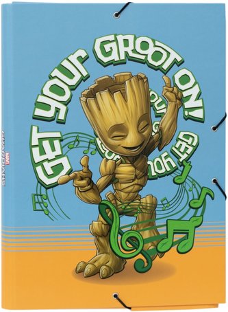 Složka s klopami Marvel|Strážci galaxie: Get your Groot on (26 x 34 x 2 cm) Složka s klopami Marvel|Strážci galaxie: Get your Groot on (26 x 34 x 2 cm)
