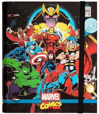Kroužkový pořadač se spojovací svorkou Marvel: Avengers (28 x 32 x 4 cm) Kroužkový pořadač se spojovací svorkou Marvel: Avengers (28 x 32 x 4 cm)