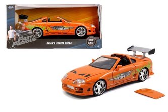 Rychle a zběsile auto 1995 Toyota Supra 1:24