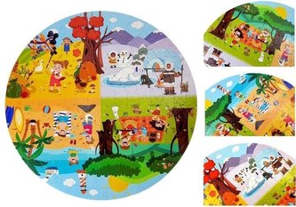 Puzzle 150 elementów Cztery pory roku