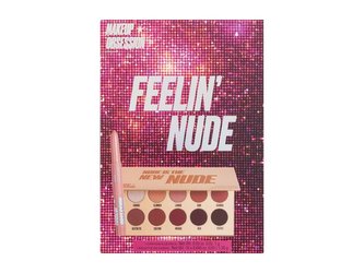 Makeup Obsession Feelin´ Nude paletka očních stínů Nude Is The New Nude 13 g + tužka na rty Matchmaker Lip Crayon 1 g Moon