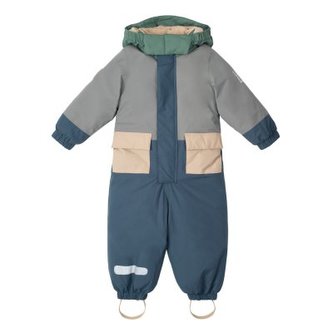 LEOKID Zimní kombinéza Color Block Gray Wave vel. 12 - 18 měsíců (vel. 80)