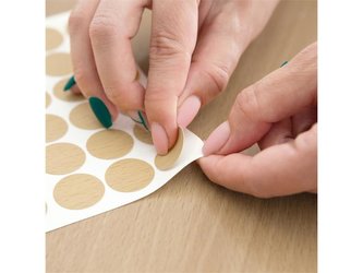 Sada krytek FAMILY 56214B dubové 24ks Sada krytek FAMILY 56214B dubové 24ks