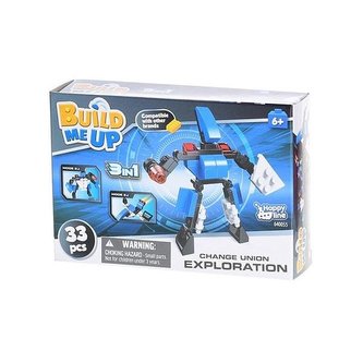 BuildMeUP stavebnice - Robot 3v1 33-40ks v krabičce