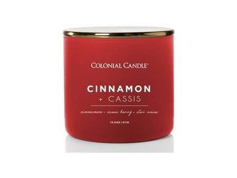 SVÍČKA CINNAMON CASSIS 411 GR