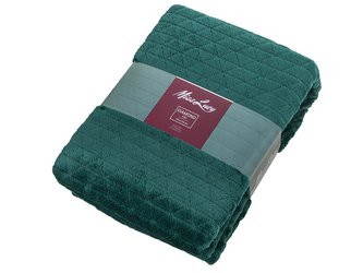 DIAMANTOVÁ DEKA 160X210CM ZELENÁ