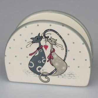 Keramický držák na ubrousky , 4/96