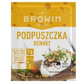 Syřidlo na sýr 5x1g - BIOWIN Syřidlo na sýr 5x1g - BIOWIN