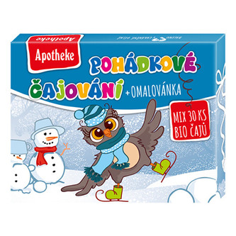 Apotheke Čajová pohádková kolekce Sova BIO 30 sáčků