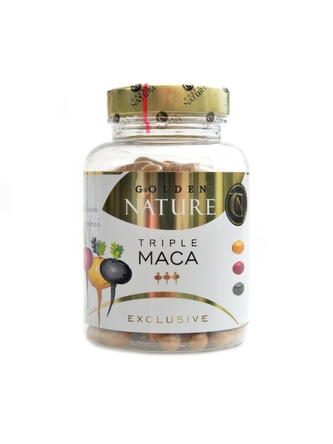 Golden Nature - Triple Maca 100 kapslí