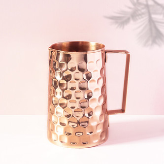 Forrest & Love Měděný džbán s diamantovým ornamentem 1500 ml