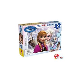 Frozen Puzzle Maxi 60 Elsa a Anna 70x50 cm 2v1