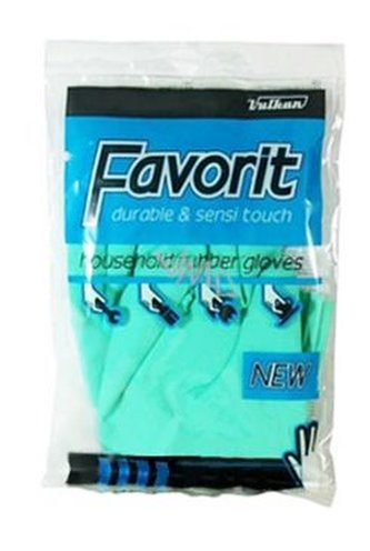 Rukavice pro domácnost Favorit PE sáček velikost 9