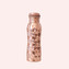 Forrest & Love Měděná lahev zaoblená s diamantovým ornamentem 600 ml