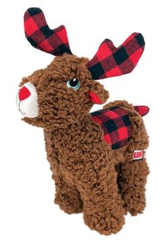 Kong hračka pes Vánoční sob s oblečkem Kruuse 1ks