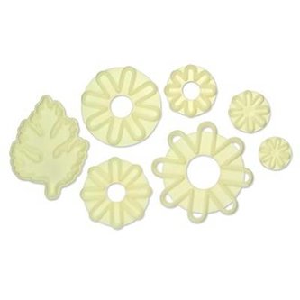 Sada vykrajovátek 7ks - Chryzantéma - PME