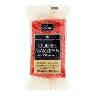 Marcipán červený 23% 200g - Odense
