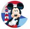 Jedlý papír Mickey a Minnie 21cm - Modecor