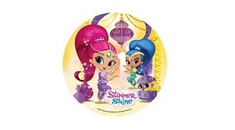 Jedlý papír Shimmer and Shine v paláci - Modecor