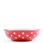 Smaltovaná miska BÍLÝ PUNTÍK 18 cm, 0,8 l - Belis