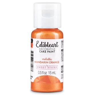 Tekutá barva metalická Mandarin Orange 15ml - Sweet Sticks