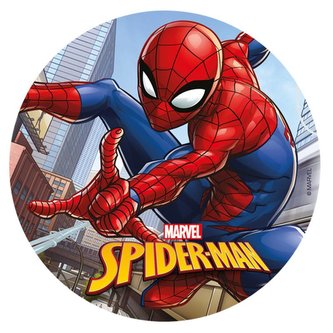 Jedlý papír Spiderman v akci 20cm - Dekora Jedlý papír Spiderman v akci 20cm - Dekora