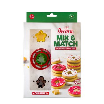 Vánoční vykrajovátka na linecké cukroví - Decora