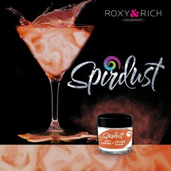 Metalická barva do nápojů Spirdust měděná 1,5g - Roxy and Rich