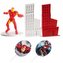 Figurka na dort Iron man a město - Dekora