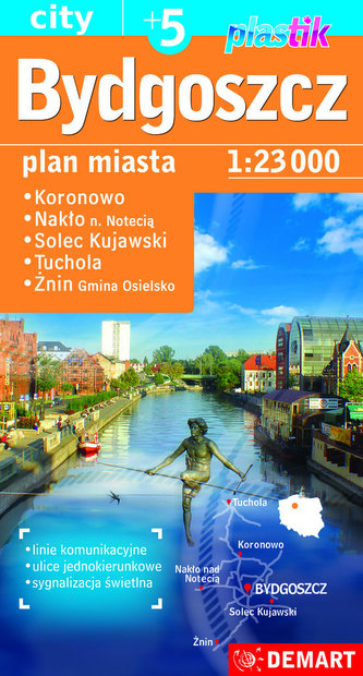 Bydgoszcz + 5 plan miasta Bydgoszcz + 5 plan miasta