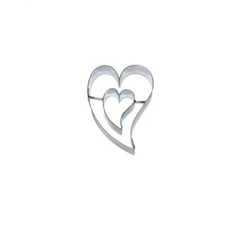 Vykrajovátko srdce nepravidelné/srdíčko nepravidelné nerez - Smolík
