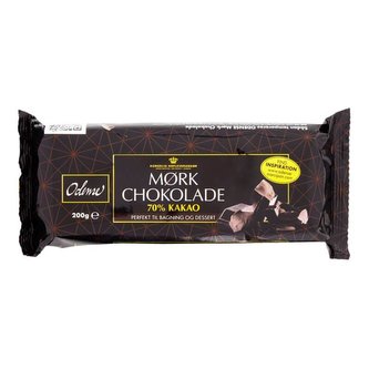 Čokoláda tmavá 70% 200g - Odense