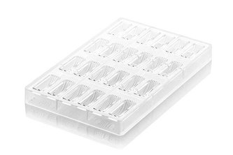 Profesionální polykarbonátová forma na pralinky RIGA 24x8ml - Silikomart