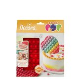 Silikonová forma DecorPop srdce - Decora