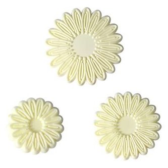 Sada vykrajovátek 3ks na okvětní lístky Gerbera - PME