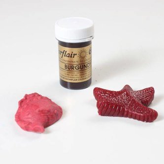 Gelová barva Claret 25g - Sugarflair