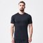 Tričko Vented Run Tee Black - Squat Wolf - Velikost: XL
