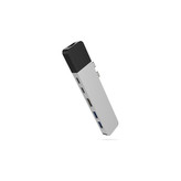 HyperDrive NET Hub pro USB-C pro MacBook Pro stříbrný